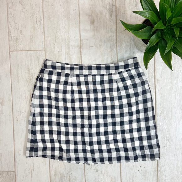 F21 Plaid Skirt